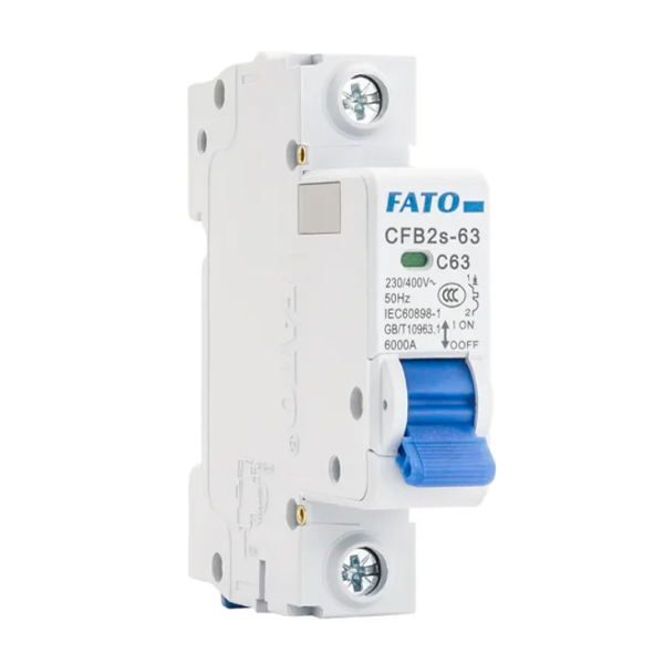 CFB2S-63 MCB DIN Rail AC Miniaturowy wyłącznik